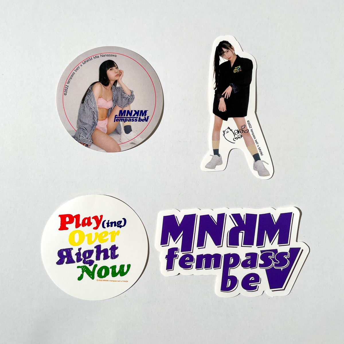 七沢みあコラボ】Mia Nanasawa Sticker by MNKM | fempass beV