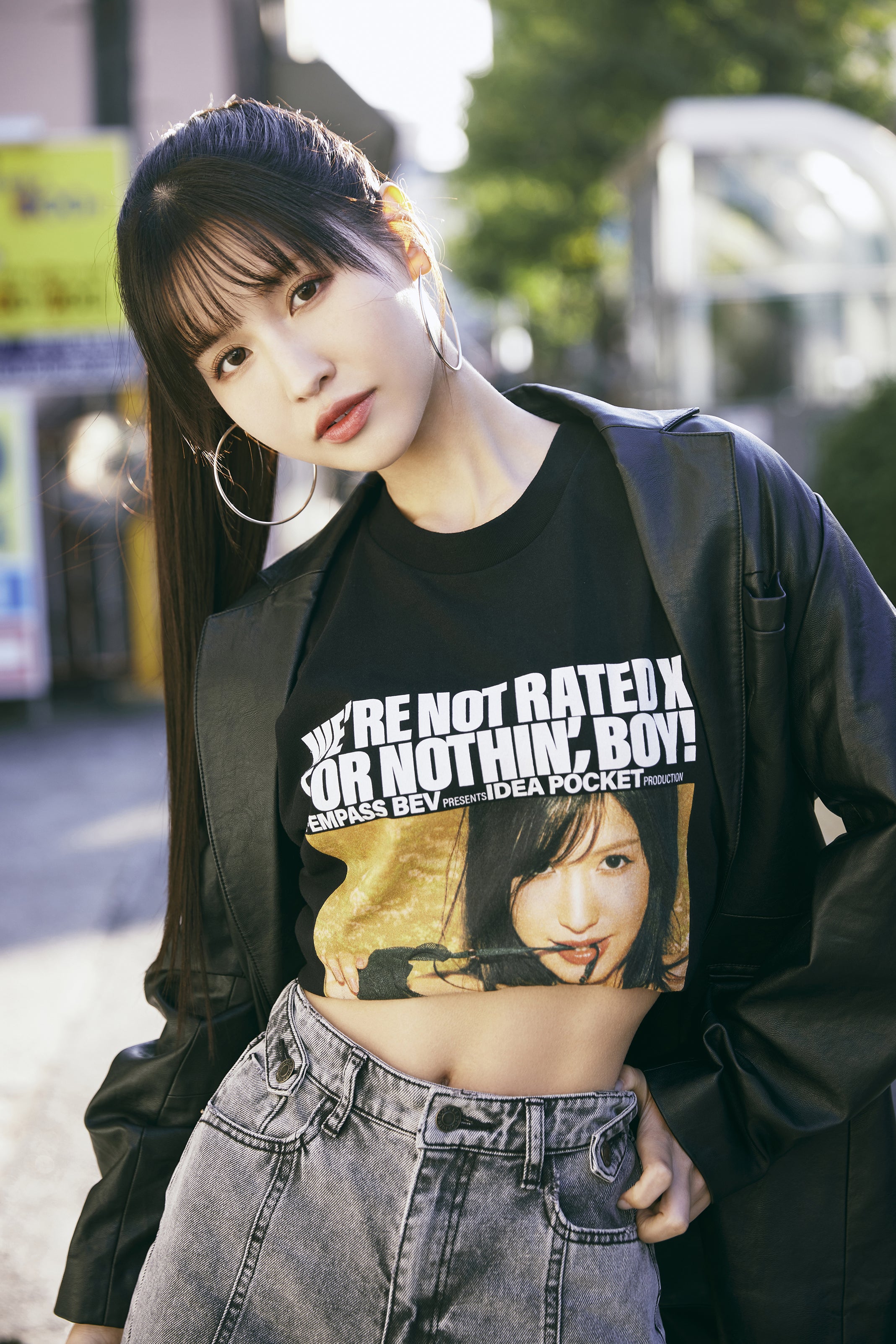 SAKURA MOMO】 THE EVIL PEACH PIE TEE | fempass beV