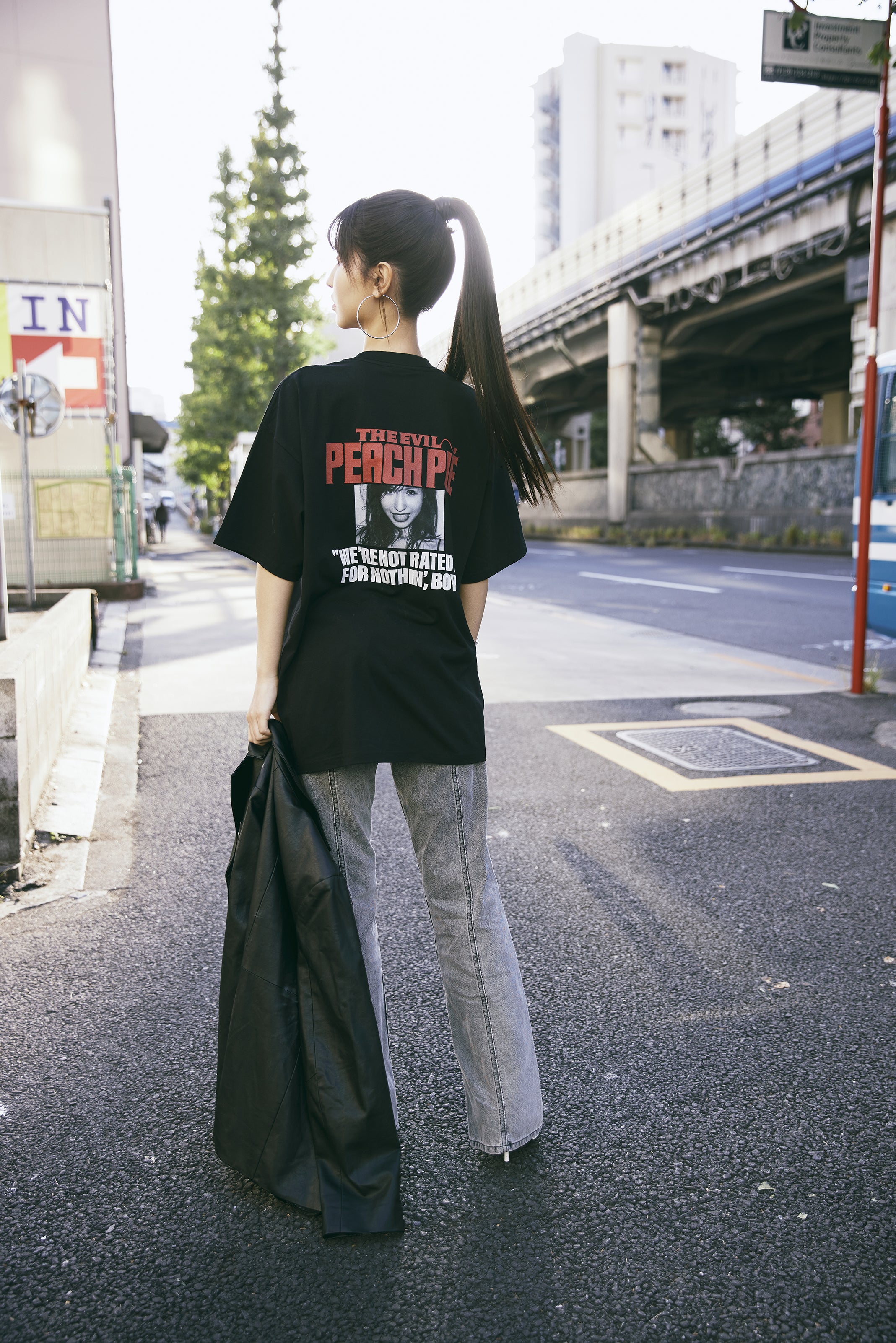 60%OFF】【SAKURA MOMO】 THE EVIL PEACH PIE TEE | fempass beV