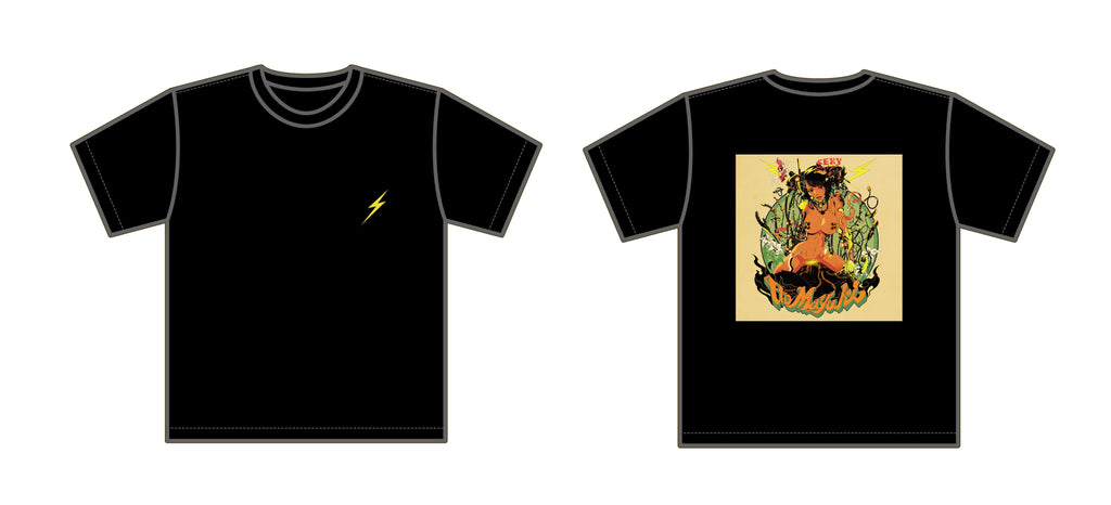 【GODTAIL × 伊藤舞雪】 Thunder Patch × Backprint TEE