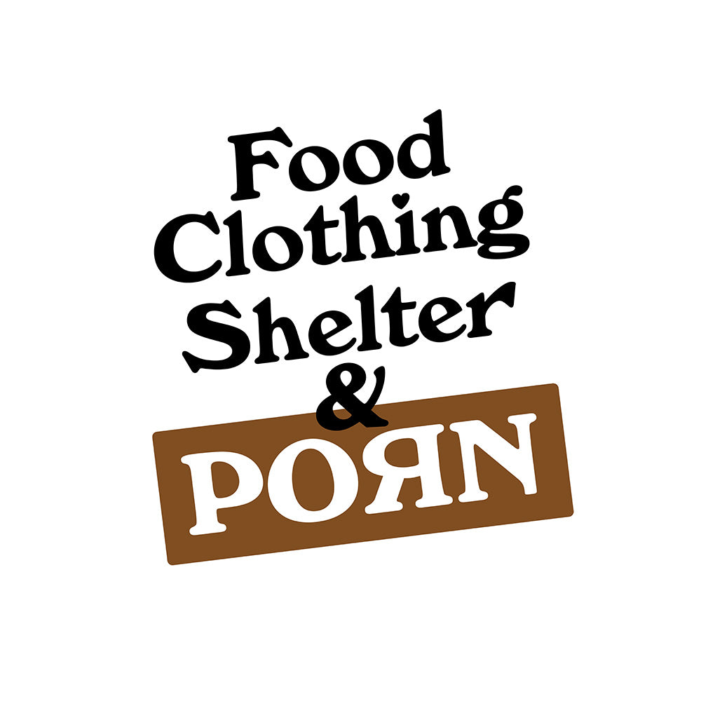 【Food Clothing Shelter & PORN シリーズ】Tシャツ 架乃ゆらver