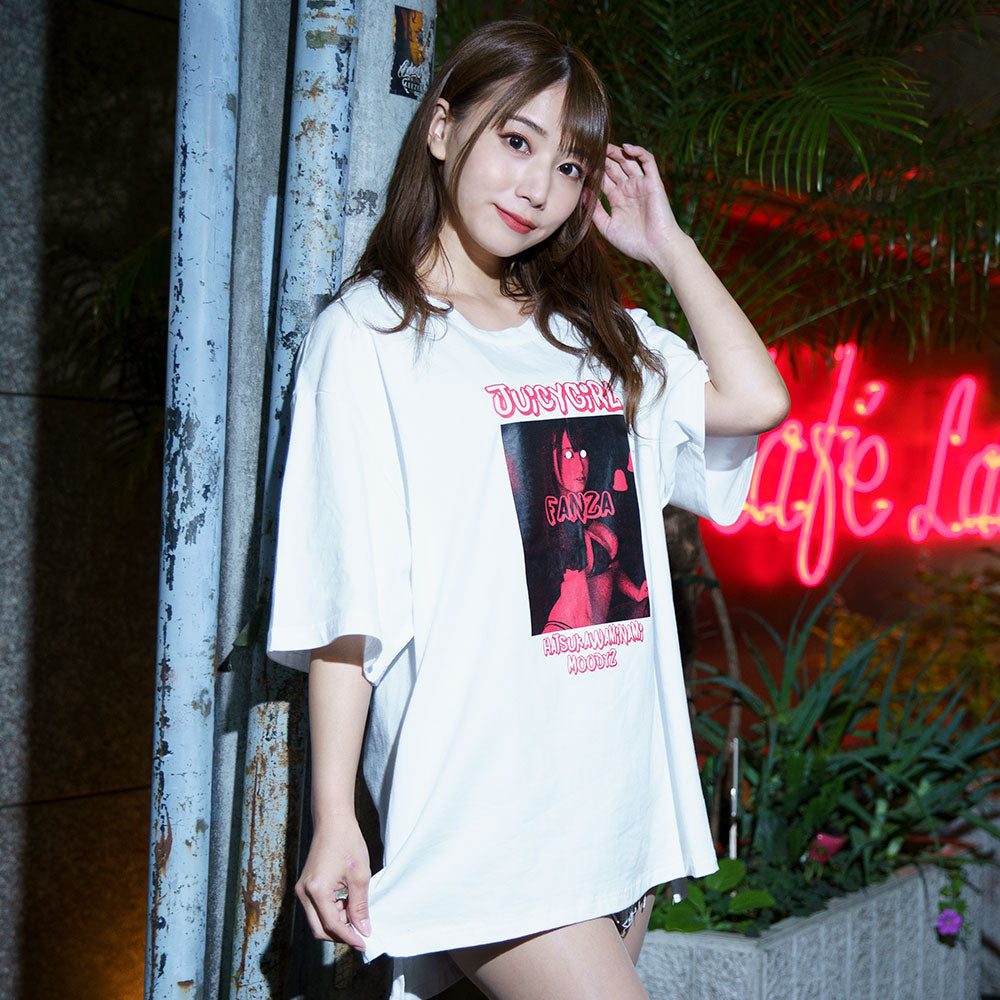 初川みなみ】オリジナルTシャツ（白） | fempass beV