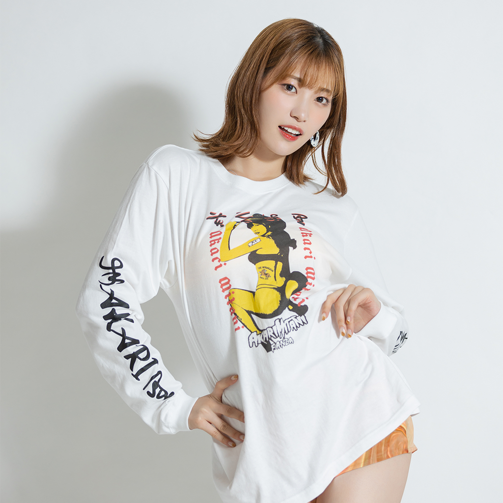 【美谷朱里】 ザ・森東コラボ オリジナルロングTシャツ